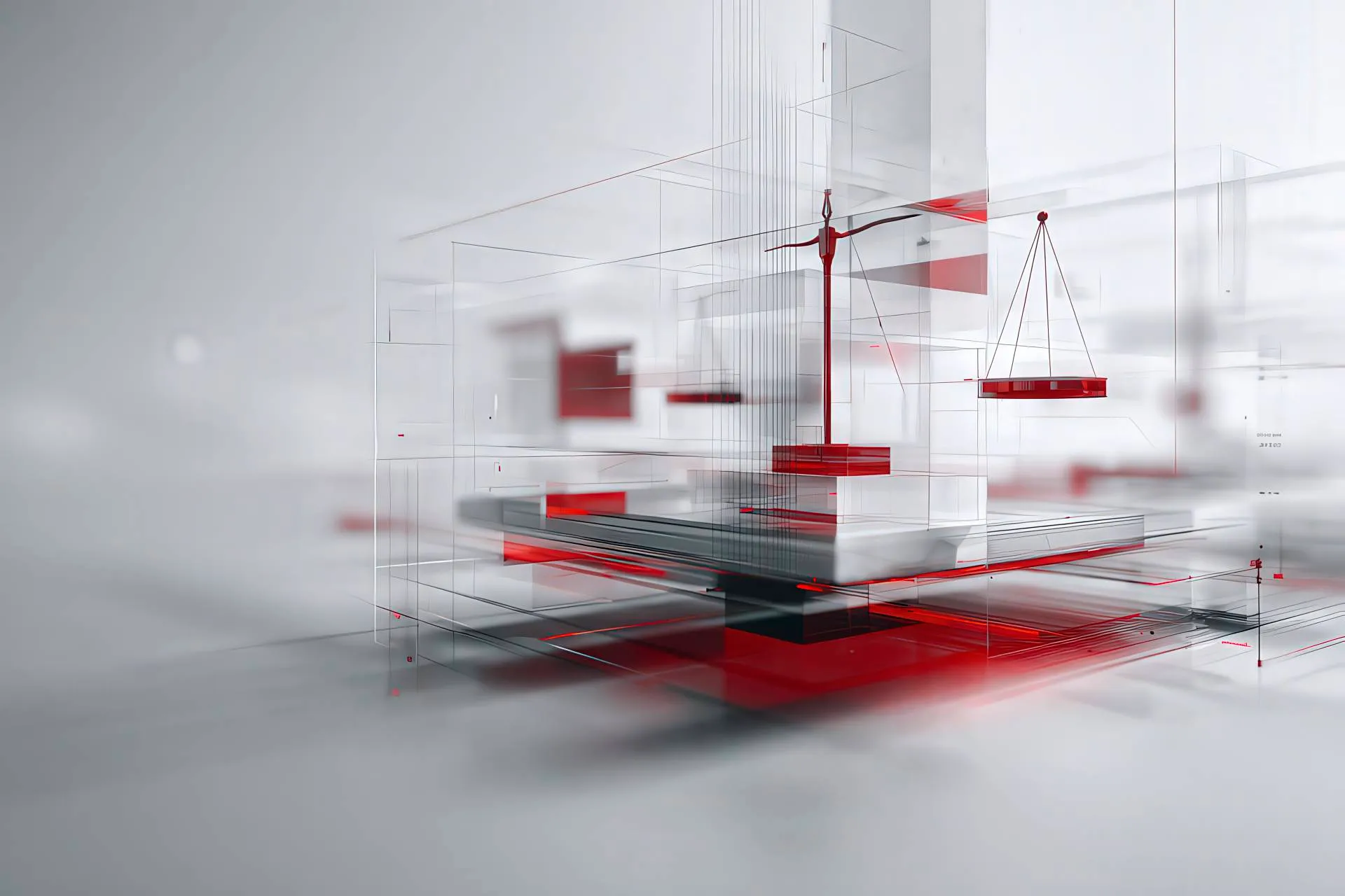 Abstract visual representing structured digital agreements and compliance